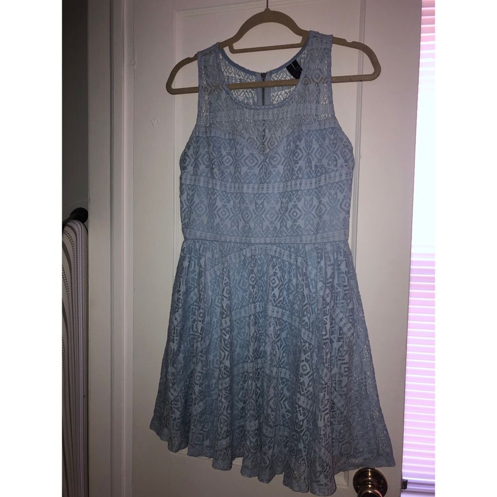 Lace Fit and Flare Dress